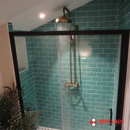 Perfect Combination for Shower Kits and Bathroom Tiles