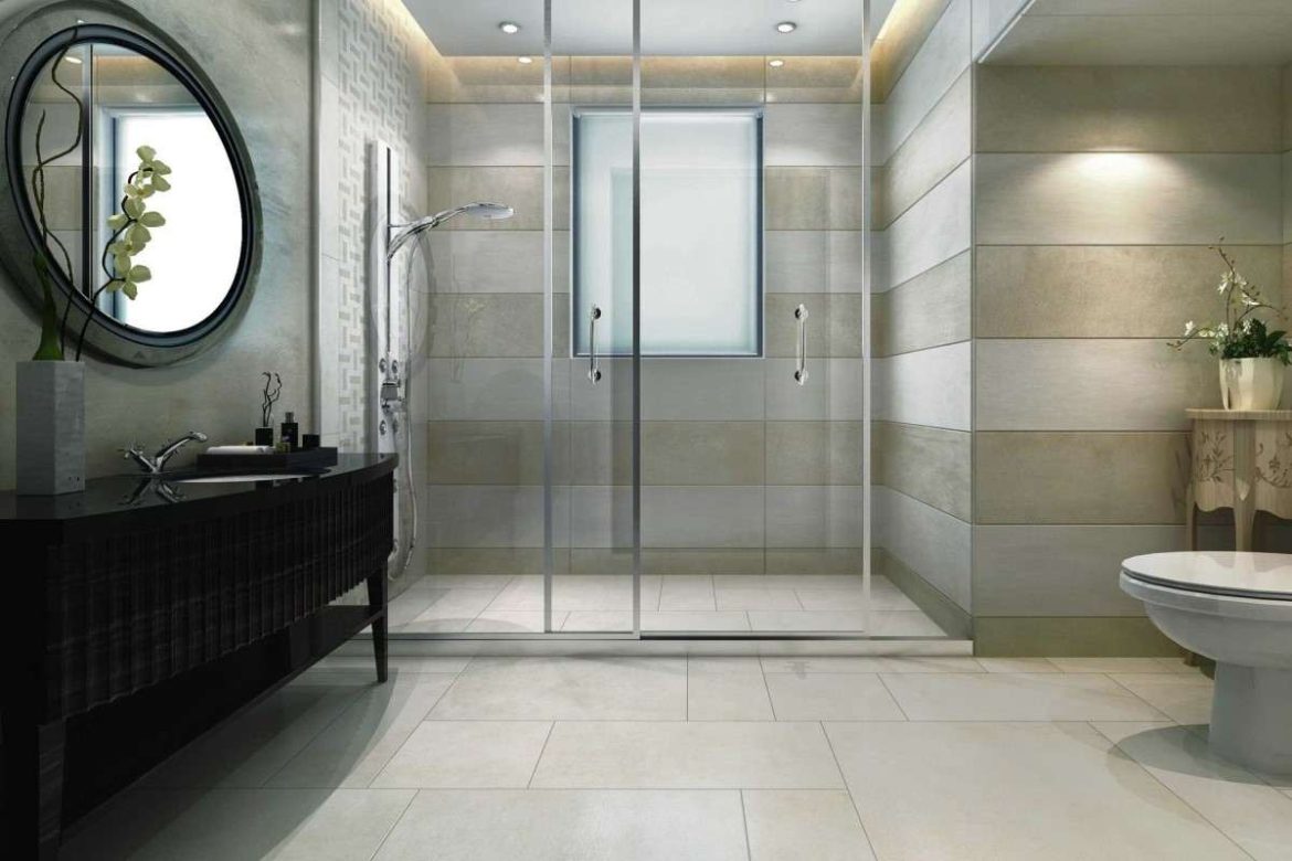 Non slip ceramic tile for bathroom